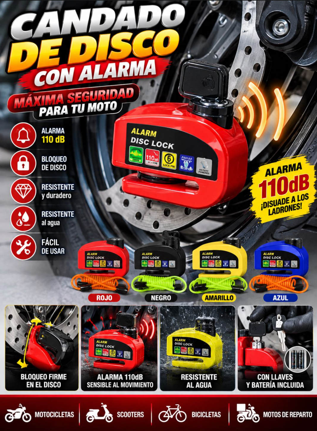 traba antirobo para motos