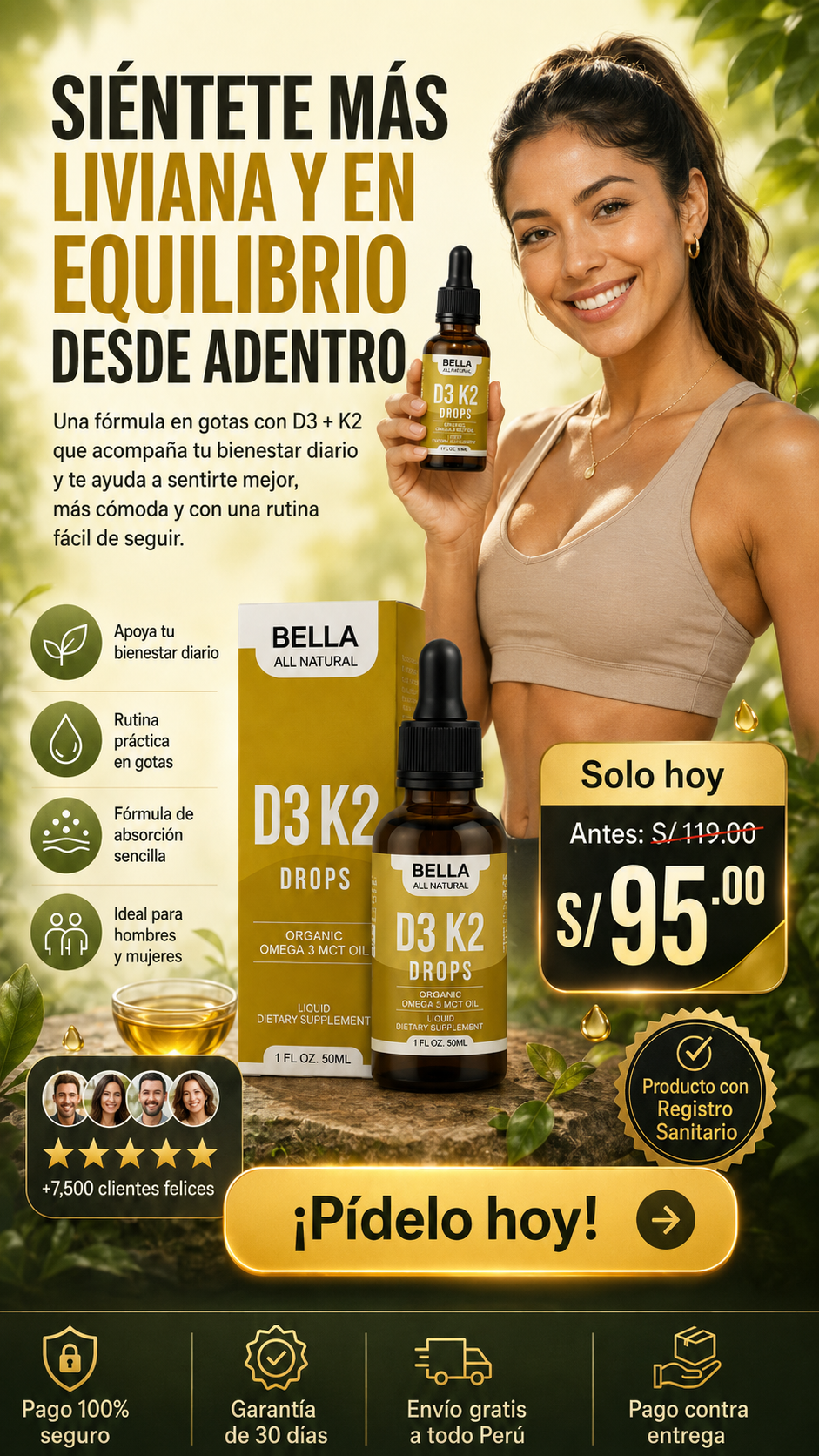 D3 + K2 QUEMADOR