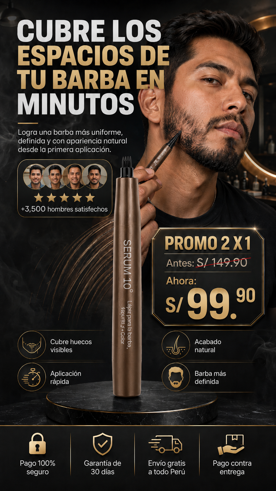 LAPIZ PARA RELLENO DE BARBA