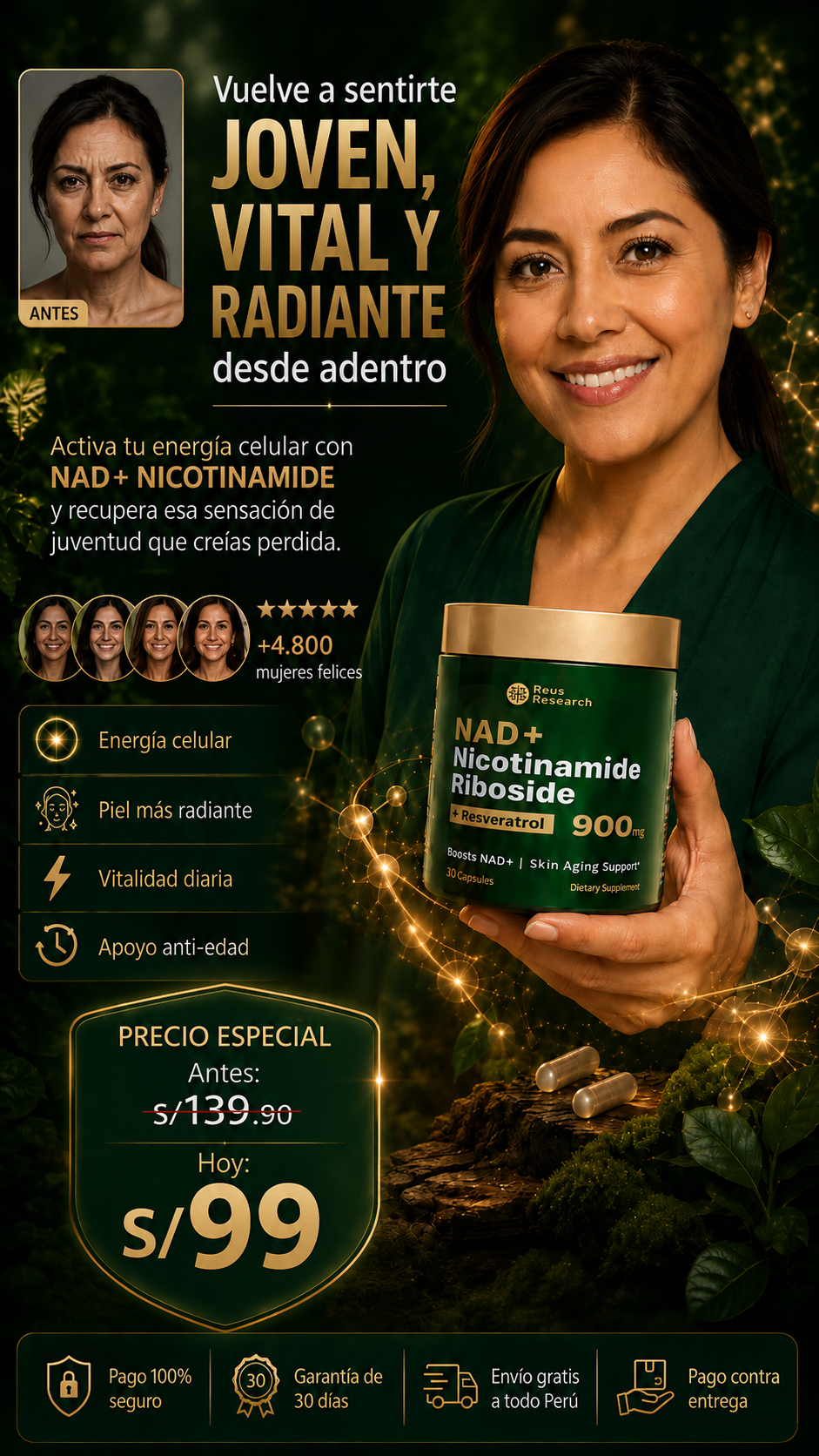 NAD+ REJUVENECEDOR